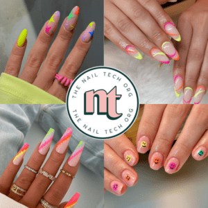 30 Bright Neon Nail Designs To Recreate