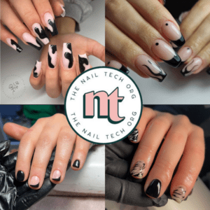 30 Black Nail Designs To Try This Black Friday